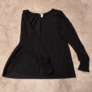 Ava&Viv pleated blouse